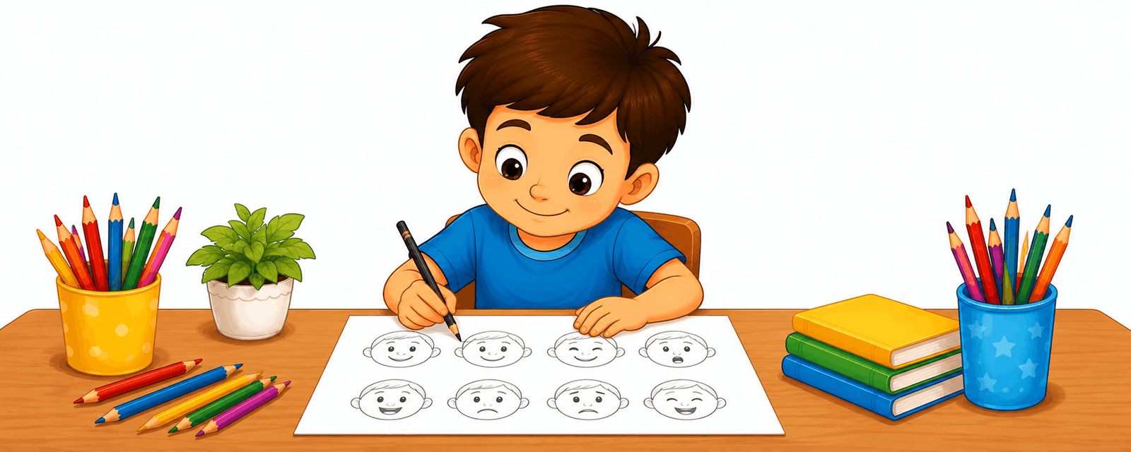 A Beginner's Guide to Drawing Simple Faces