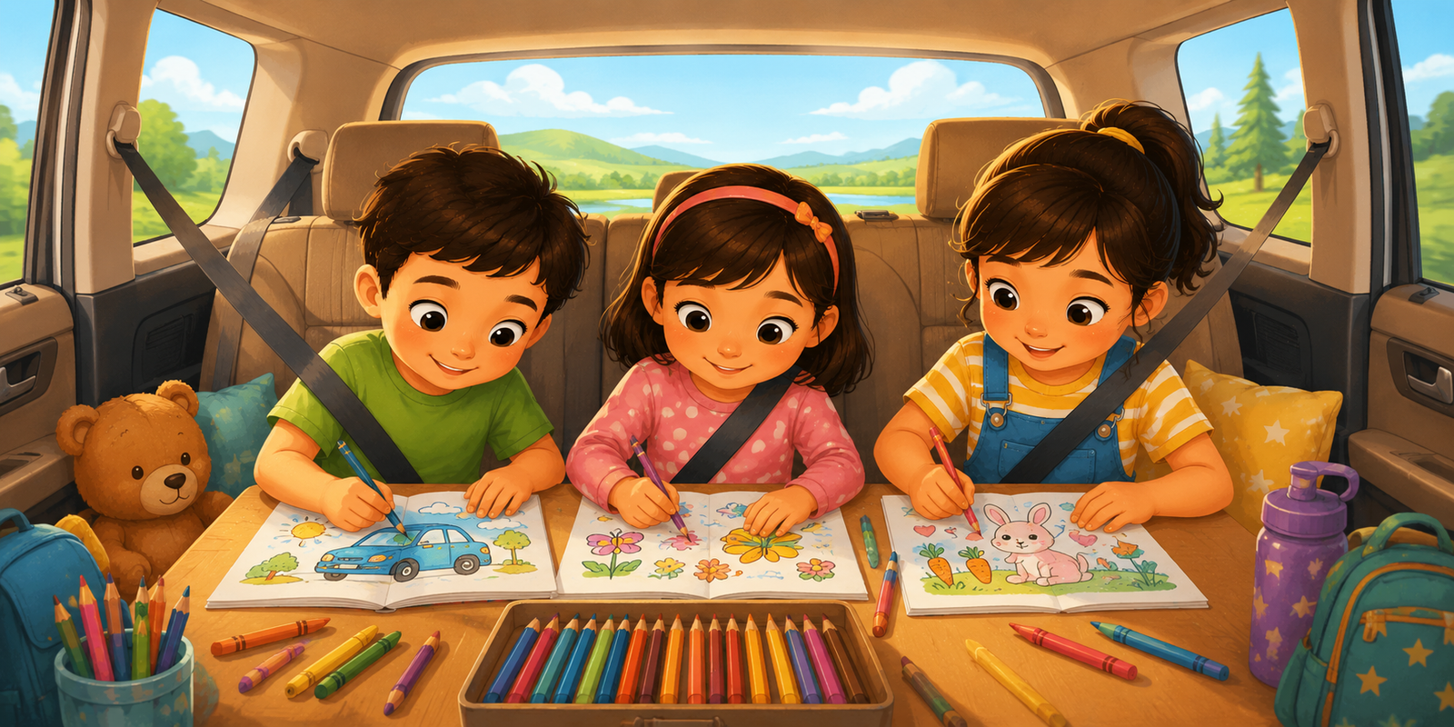 Creative Alternatives to Screens During Long Car Rides